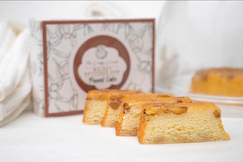 Mini Walnut Rum Pound Cake
