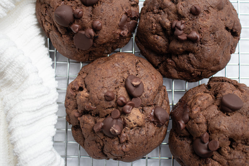 Double Chocolate Cookies