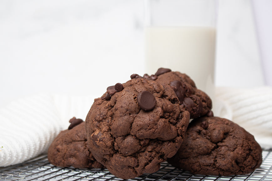 Double Chocolate Cookies