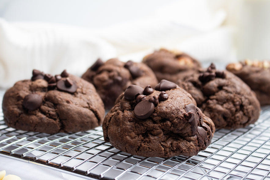 Double Chocolate Cookies