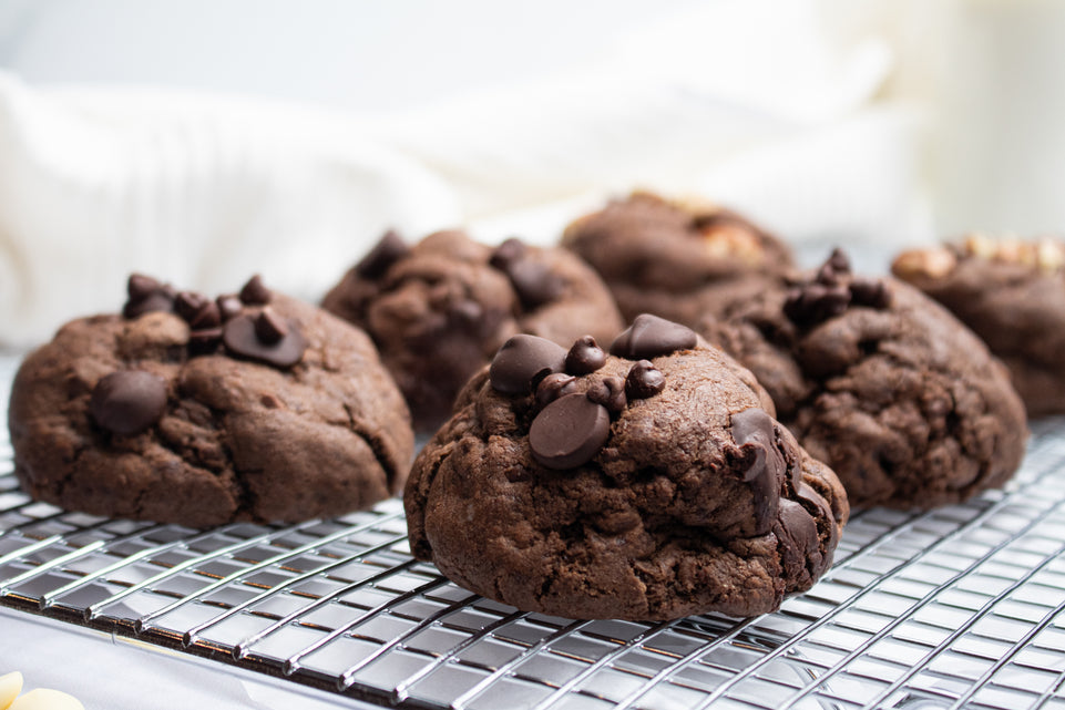 Double Chocolate Cookies