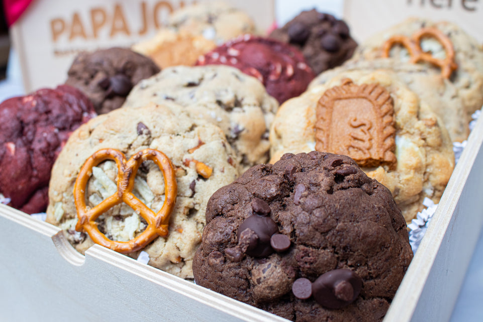 Engraved Wooden Bakery Cookie Gift Box