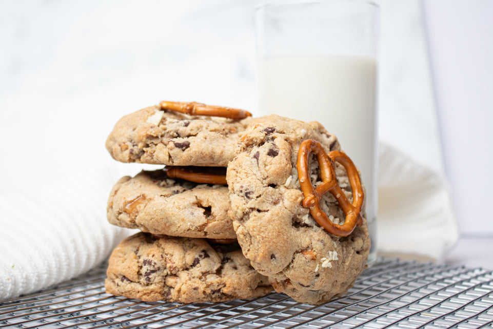 Pretzel Caramel Chip Cookie