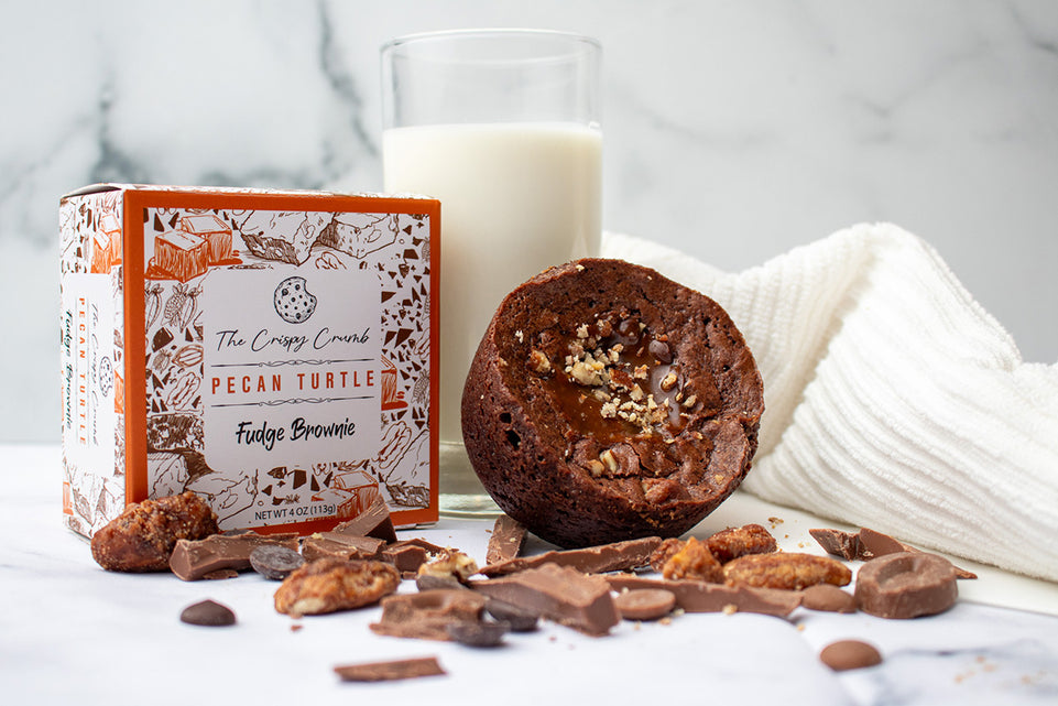 Pecan Turtle Brownie