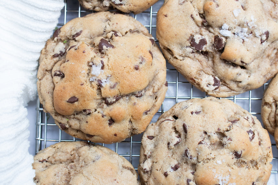 Sea Salt Chocolate Chip Cookies