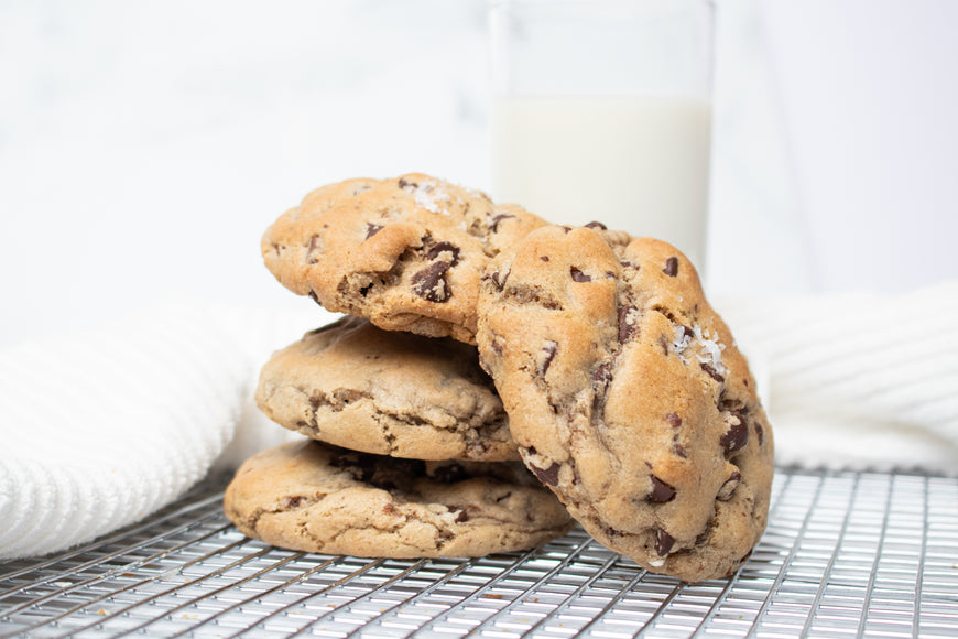 Sea Salt Chocolate Chip Cookies