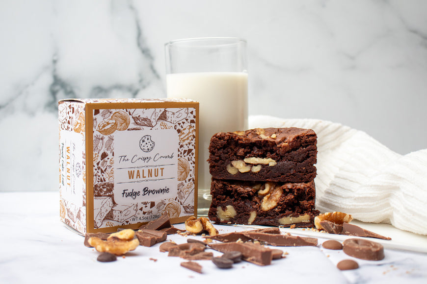 Walnut Fudge Brownie