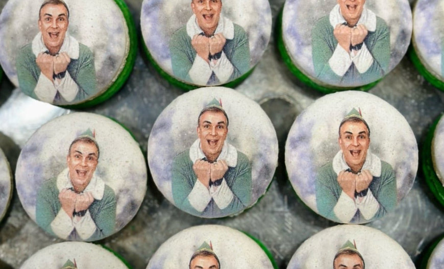 Custom Photo Macarons