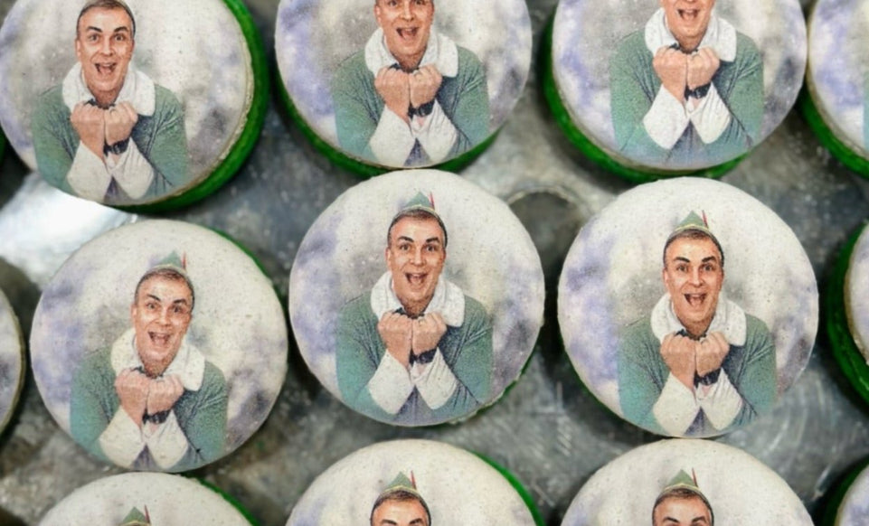 Custom Photo Macarons