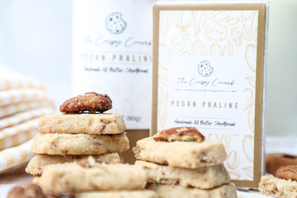 Pecan Praline Shortbread Cookie