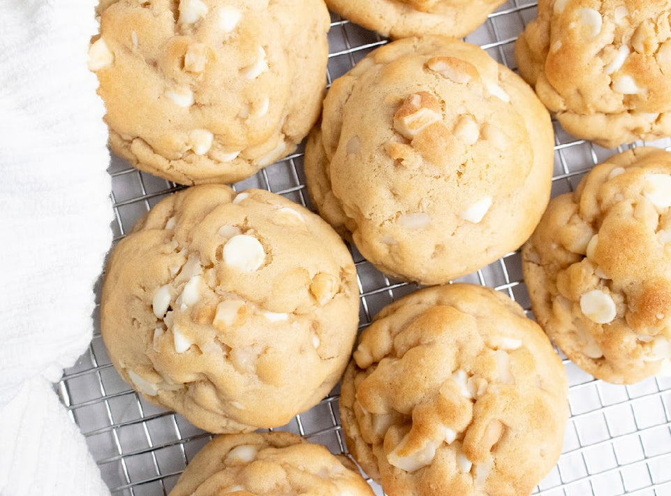 Brown Butter Macadamia Nut Cookies