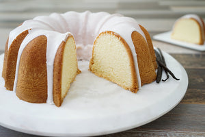 Vanilla Bean Pound Cake (GF Options)