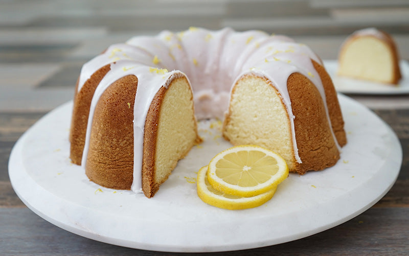 Lemon Pound Cake (GF Options)