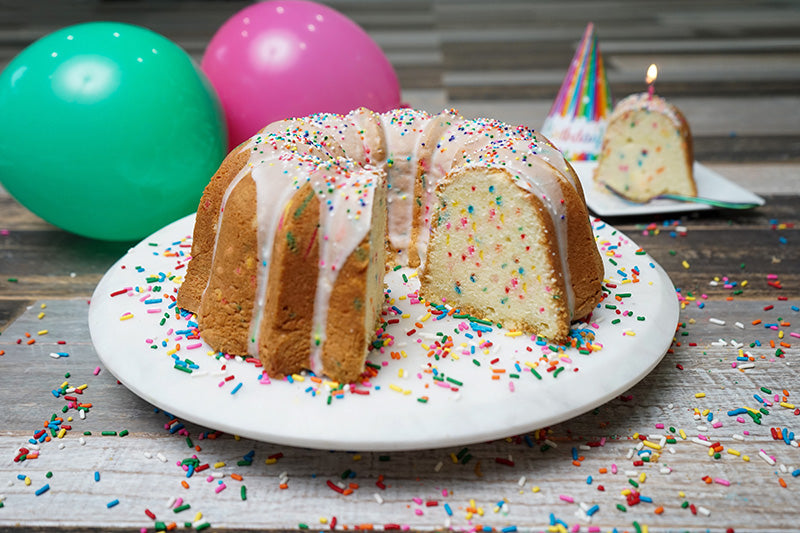 Funfetti Pound Cake (GF Options)