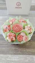 Load and play video in Gallery viewer, Sugar Rose Pink and White Flower Bouquet
