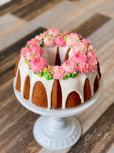 Load image into Gallery viewer, Flower Crown Vanilla Bean Pound Cake (GF Options)
