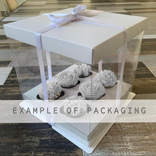 Load image into Gallery viewer, Lilac, Pink, and White Flower Cupcakes (6)
