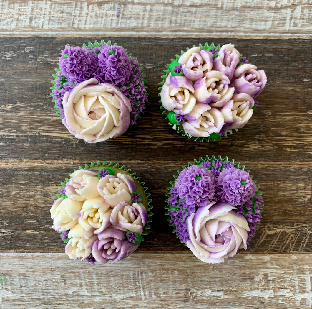 Purple and White Cupcakes Intricate (4)