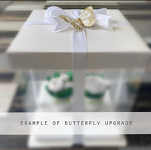 Load image into Gallery viewer, Bright Pink and White Flower Cupcakes (4)
