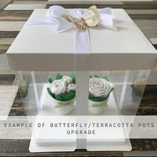 Load image into Gallery viewer, Lilac, Pink and White Flower Rose Cupcakes (4)
